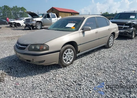 2002 Chevrolet Impala z USA, uszkodzony, nr VIN 2G1WF52E429383814